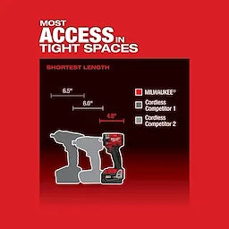 "M18 FUEL 3/8 " Compact Impact Wrench w/ Friction Ring Kit " with Resistant Battery