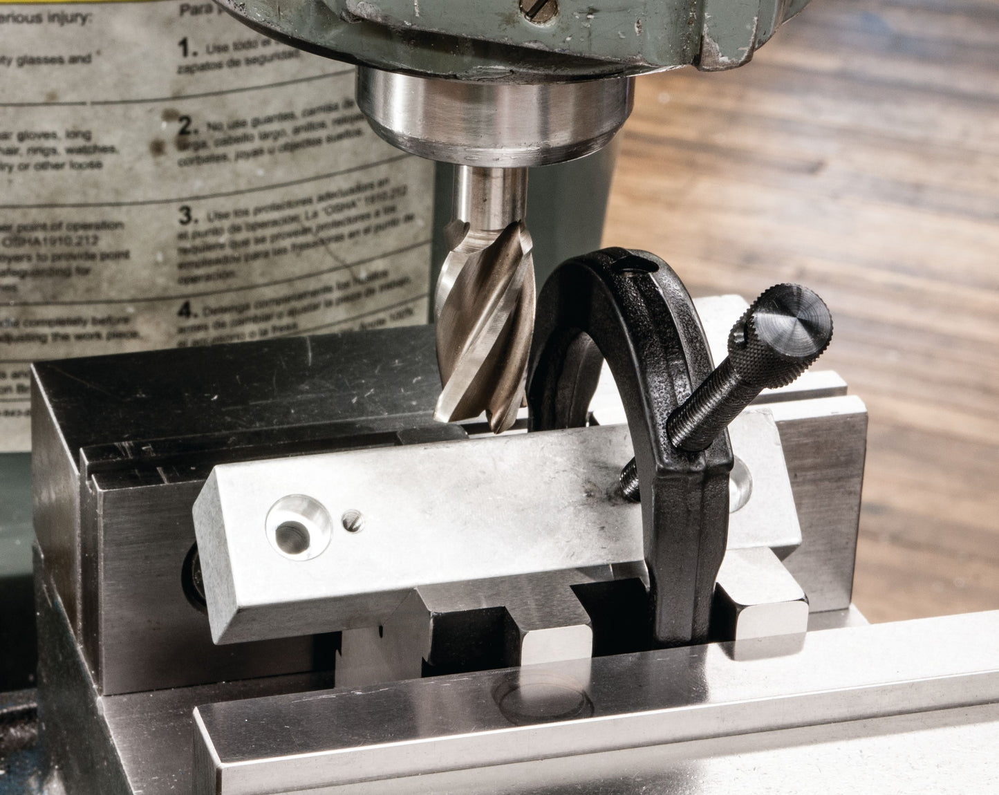 Starrett No. 568A V-Block and Clamp