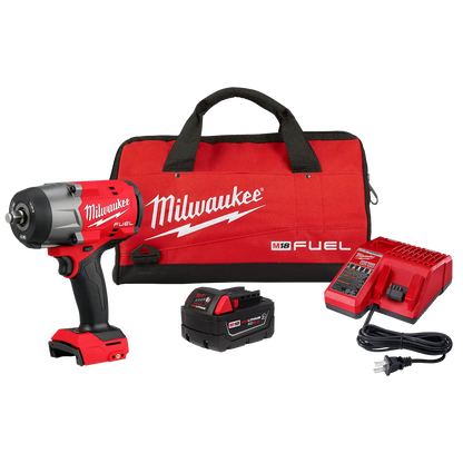Milwaukee M18 FUEL™ 1/2" High Torque Impact Wrench w/ Friction Ring Kit (2967-21B)