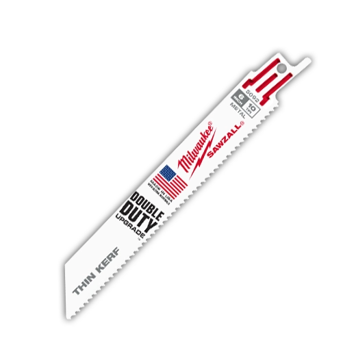 Milwaukee 6" 10 TPI Ice Hardened™ SAWZALL® Blades (50 Pk) (48-01-6092)