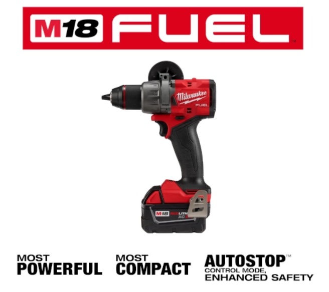 Milwaukee M18 FUELâ„¢ 1/2" Hammer Drill/Driver Kit 2904-22