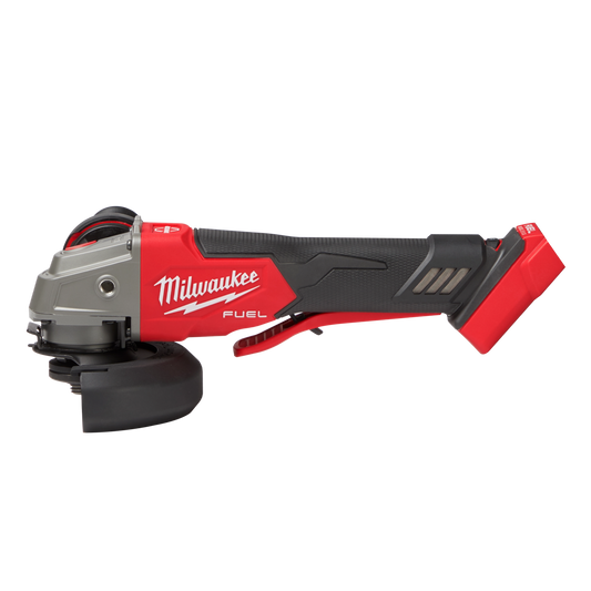 Milwaukee M18 FUEL™ 4-1/2" / 5" Variable Speed Braking Grinder, Paddle Switch No-Lock (2888-20)