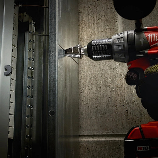 Milwaukee #4 Step Drill Bit, 3/16" - 7/8" by 1/16" (48-89-9204)