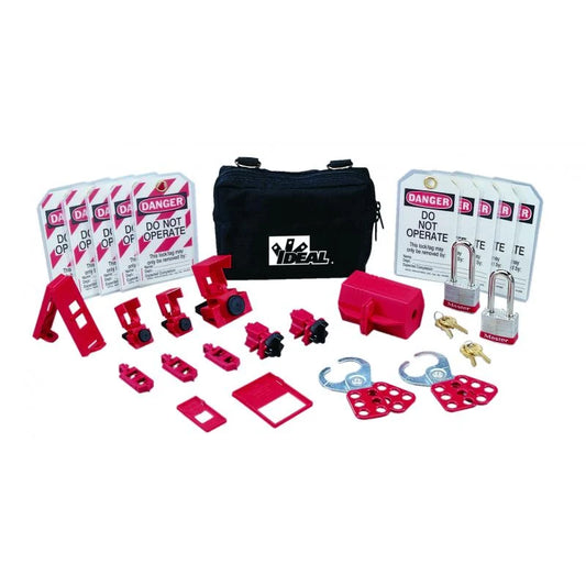 Ideal Industries Standard Lockout/Tagout Kit (44-971)