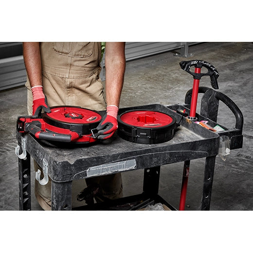 Milwaukee M18 FUEL™ ANGLER™ 240' Steel Pulling Fish Tape Kit (2873B-22)
