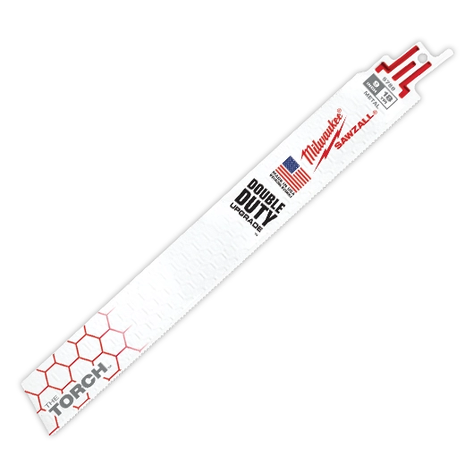 Milwaukee 9" 18 TPI The Torch™ SAWZALL® Blades (5 Pk) (48-00-5788)