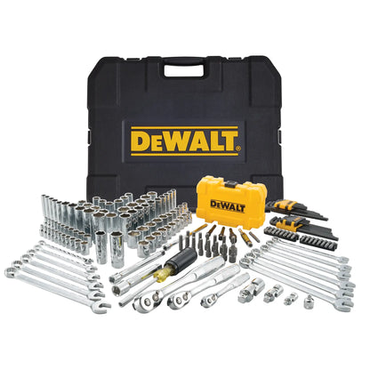 DeWalt 168PC 14/38/12DR SOCKET SET W/PTA BOX