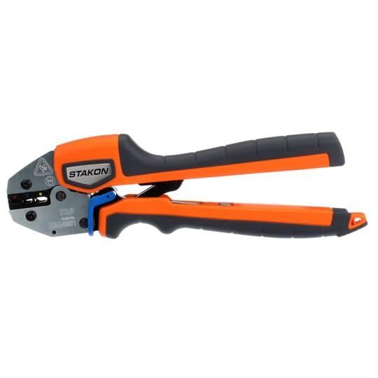 Thomas & Betts Sta-Kon Ergonomic Ratchet Crimp Tool 22-10 AWG (ERG4001)
