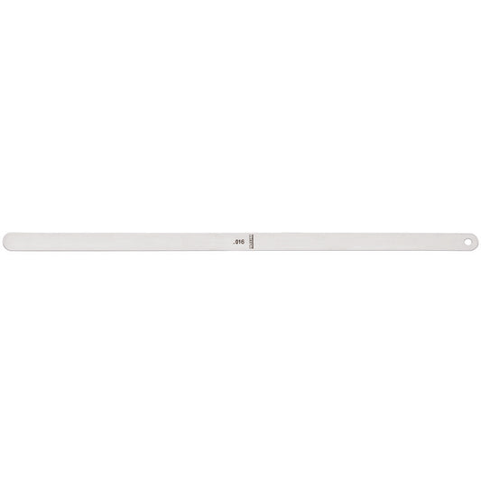 Starrett No. 667 Feeler / Thickness Gage Stock, 12 in — .016 in