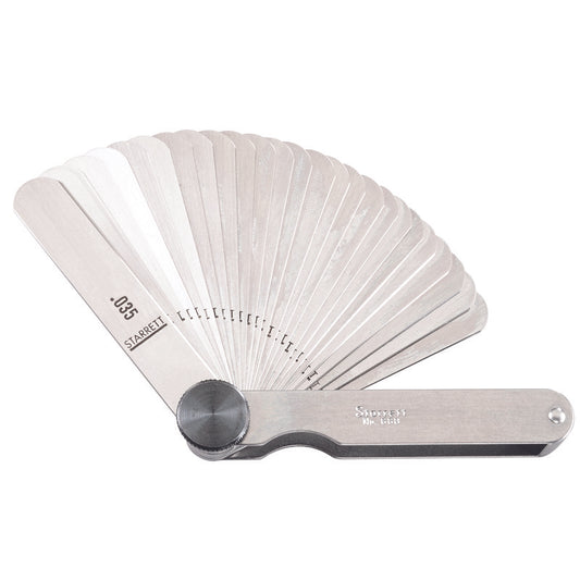 Starrett No. 66MA Metric Thickness Gage (20 Straight Leaves)