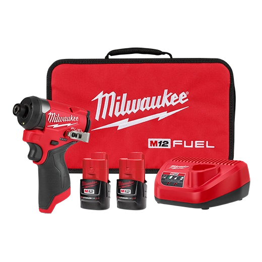 Milwaukee M12 FUEL™ 1/4" Hex Impact Driver Kit (3453-22)
