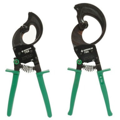 Greenlee Compact Ratchet Cable Cutter, 1000 kcmil (760)