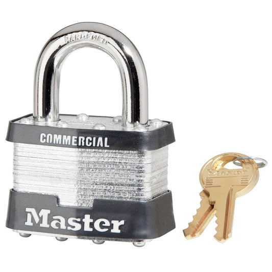 Master Lock 5KA Laminated Steel Padlock, Keyed Alike (Key 2006)