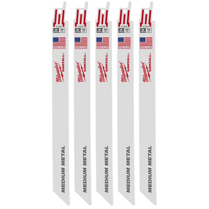Milwaukee 9" 18 TPI SAWZALL® Blades (50 Pk) (48-01-6188)