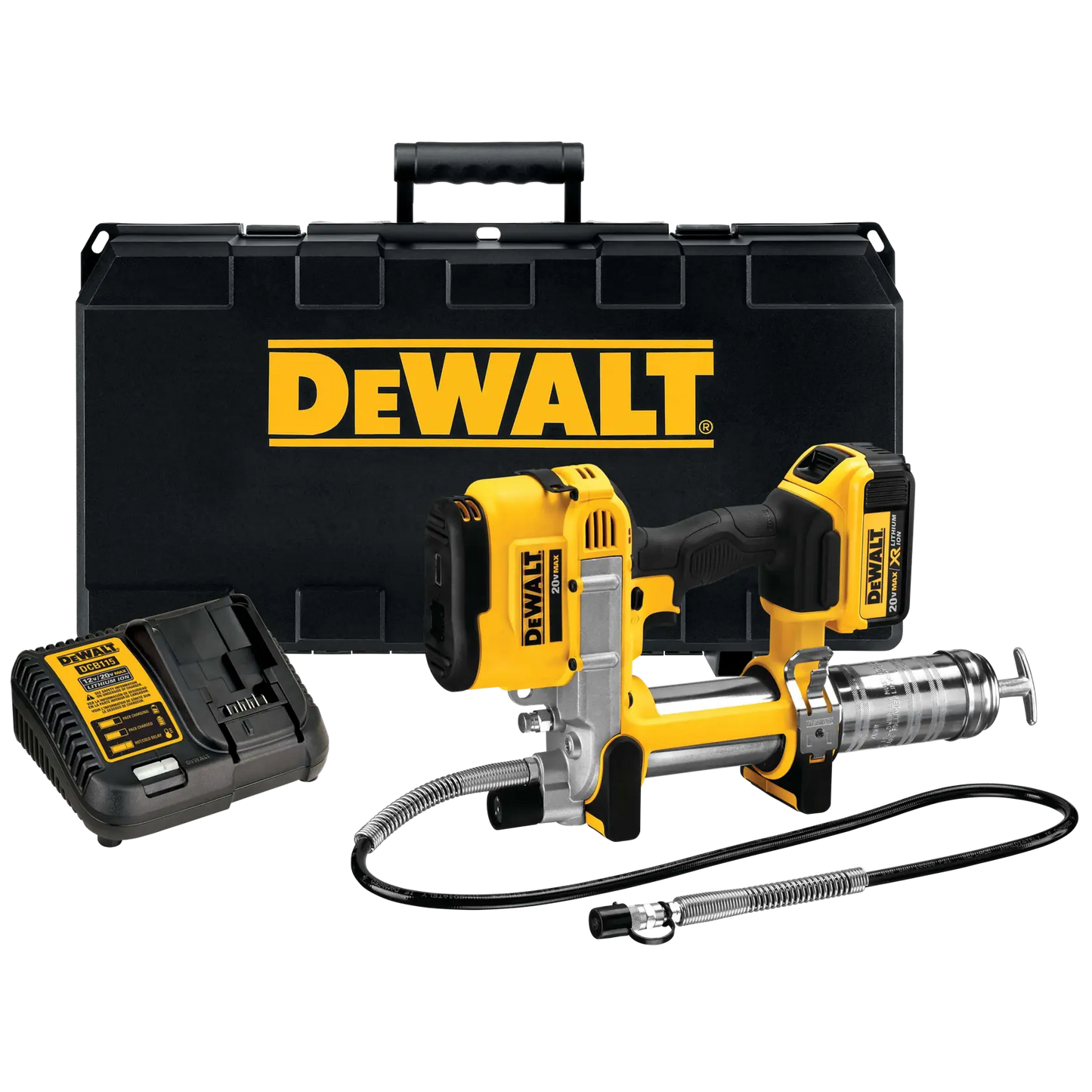 DeWalt 20V MAX LITHIUM ION GREASE GUN KIT