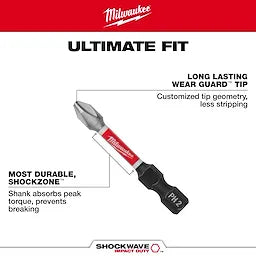 Milwaukee 100PC SHOCKWAVE™ Impact Duty Driver Bit PACKOUT™ Set (48-32-4082)