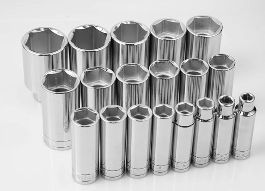 SET SKT 19PC 1/2DR 12PT