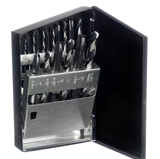 Champion Tap & Drill Set, 18 Pc, General Purpose NC Taps (TD18)