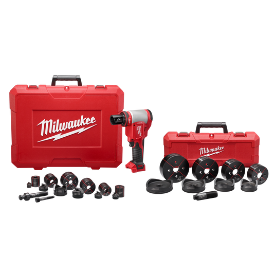 Milwaukee MM18 FORCE LOGIC 10 Ton Knockout Tool 1/2' to 4' - No Charger or Batteries