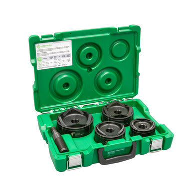 Greenlee Knockout Set for Hydraulic Drivers with Standard Round 2-1/2" to 4" 7304