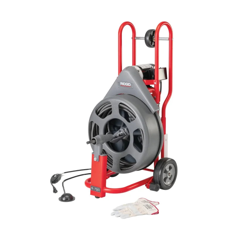 RIDGID K750R Rental 115V 5/8 in. x 100 ft. (83557)