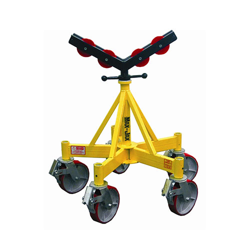 Sumner Max Jax Kit No. 1 Pipe Stand with Roller Head and Casters (3510SWH)