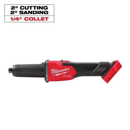 Milwaukee M18 FUEL BRAKING DIE GRINDER W/ SLIDE SWITCH (2939-20)