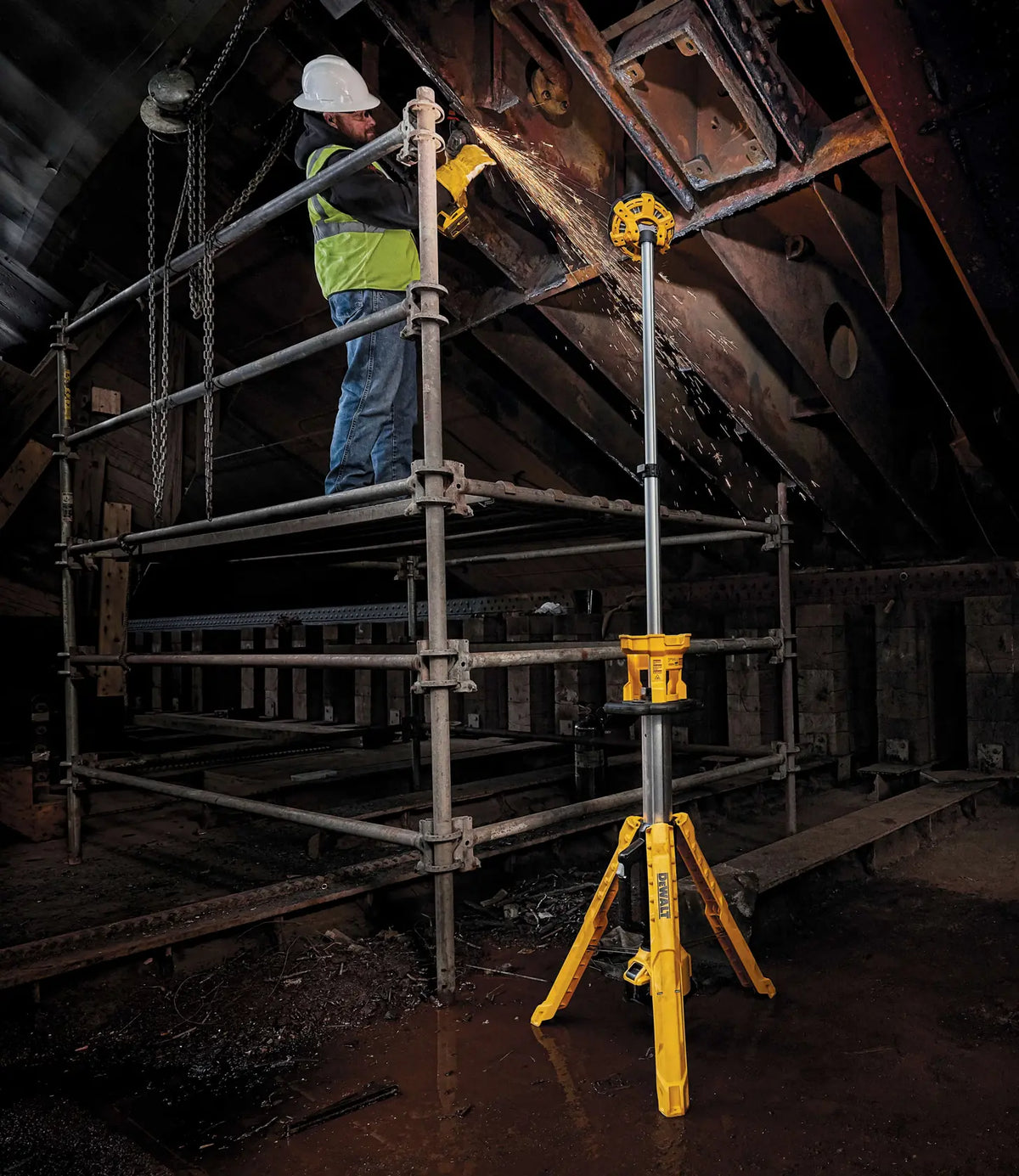 DeWalt 20V MAX CORDLESS TRIPOD LIGHT BARE