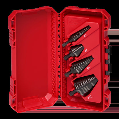 Milwaukee 4PC Step Drill Bit Set (48-89-9223)