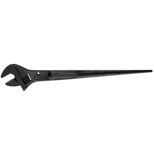 Klein Tools Adjustable Spud Wrench, 16-Inch, 1-5/8-Inch, Tether Hole (3239)
