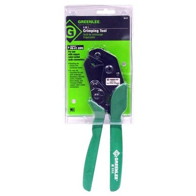 Greenlee CRIMP TOOL, PACKAGED (K111) (K111)