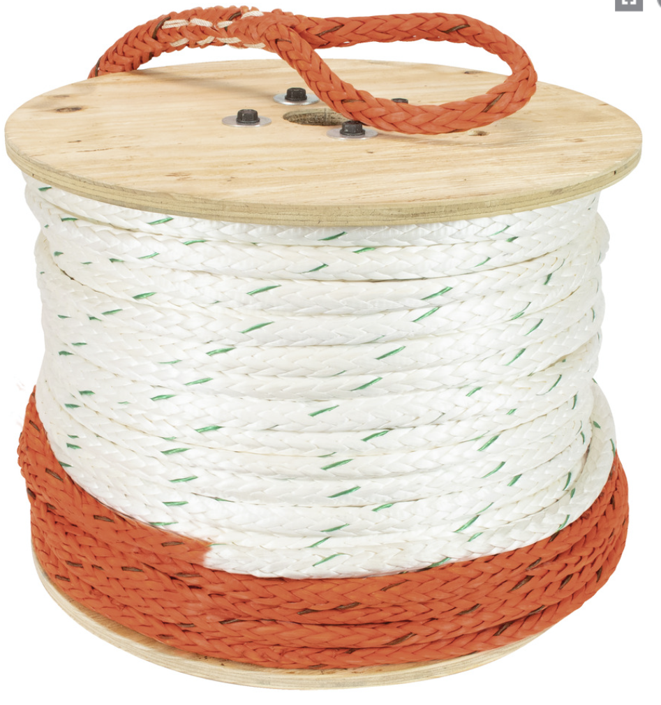 Greenlee - 19/32" x 1200' High Performance Pulling Rope with Indicator