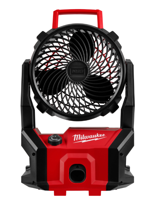 Milwaukee 0818-20 M18 Brushless Job Site Fan with PACKOUT Compatibility - Tool Mart Houston