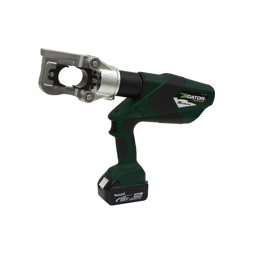 Greenlee Gator 12-Ton Crimping and Cutting Multi-Tool, 120V Charger (E12CCXL11)