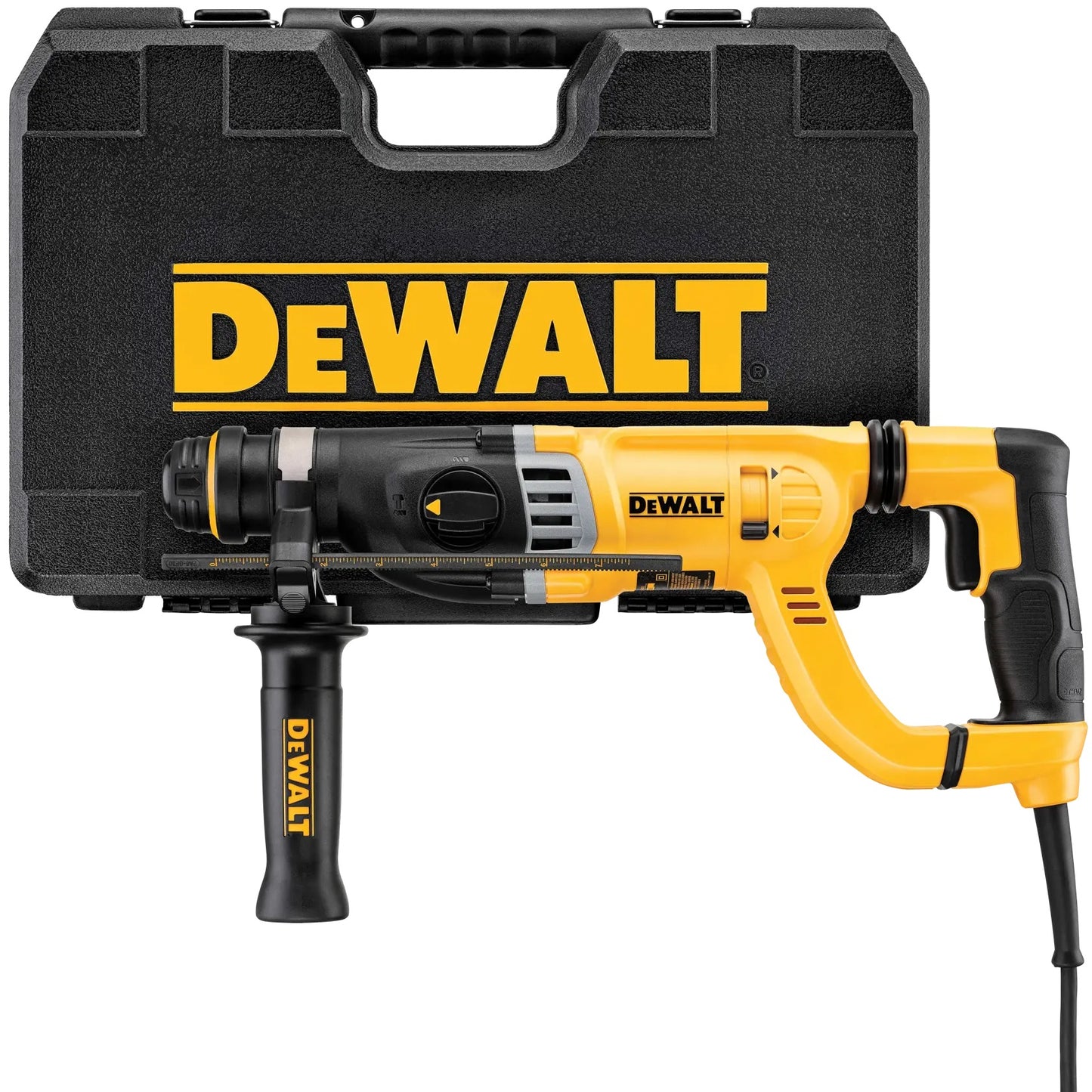 DEWALT 1-1/8 in (29mm) Corded SDS PLUS D-Handle Hammer Kit (D25263K)