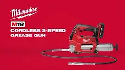 Milwaukee M18™ Cordless 2-Speed Grease Gun Kit (2646-21CT)