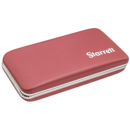 Starrett No. 910 Steel/Vinyl Case for 1 in Micrometers