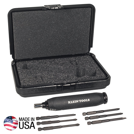 Klein Tools Torque Screwdriver Set, 6-Piece (57032)
