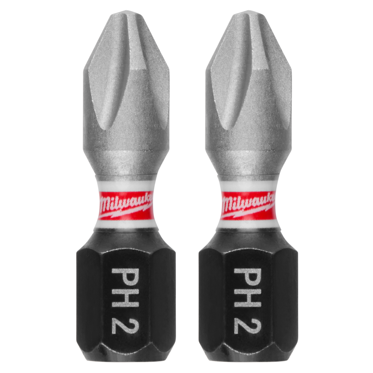 Milwaukee SHOCKWAVE™ Impact Duty 1" Phillips #2 Insert Bit, Single (48-32-4712)
