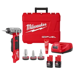 Milwaukee M12 FUEL ProPEX Expander Kit w/ 1/2"-1" RAPID SEAL ProPEX Expander Heads