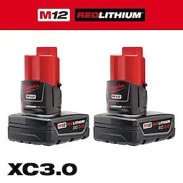 M12 REDLITHIUM XC Battery Two Pack
