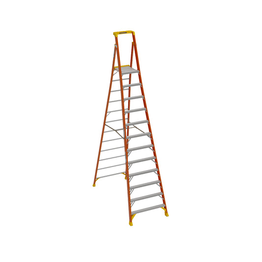 12' Fiberglass Podium Ladder (Type IA)