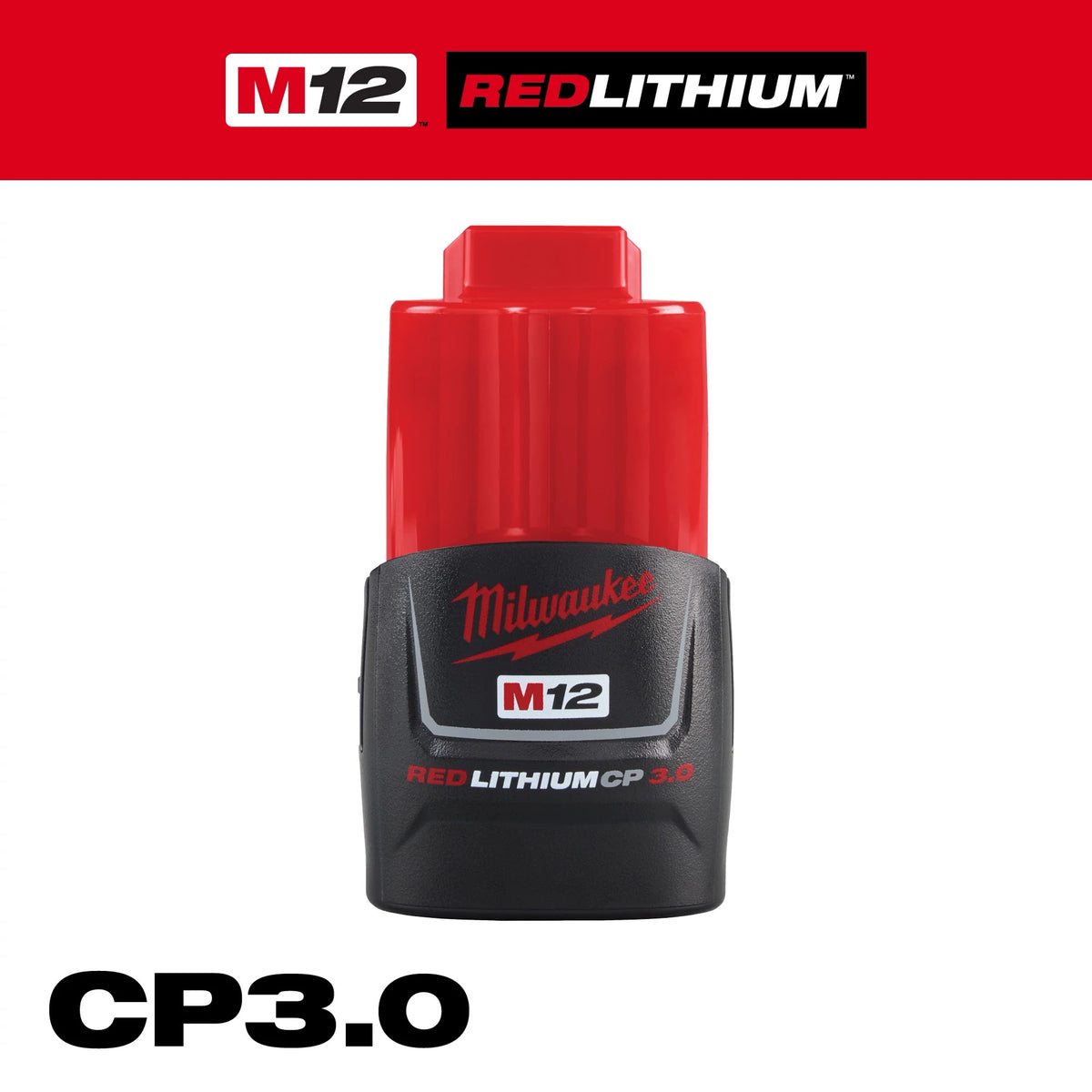 M12 REDLITHIUM 3.0 Compact Battery Pack