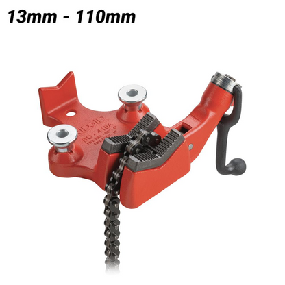 RIDGID BC210A 1/8" - 2-1/2" Top Screw Bench Chain Vise (40185)