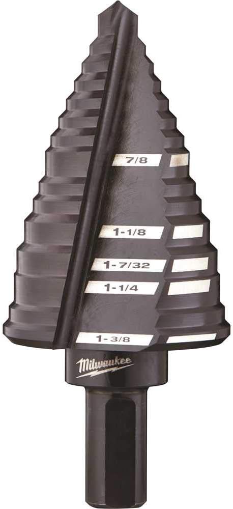 #12 Step Drill Bit, 7/8" - 1-3/8"