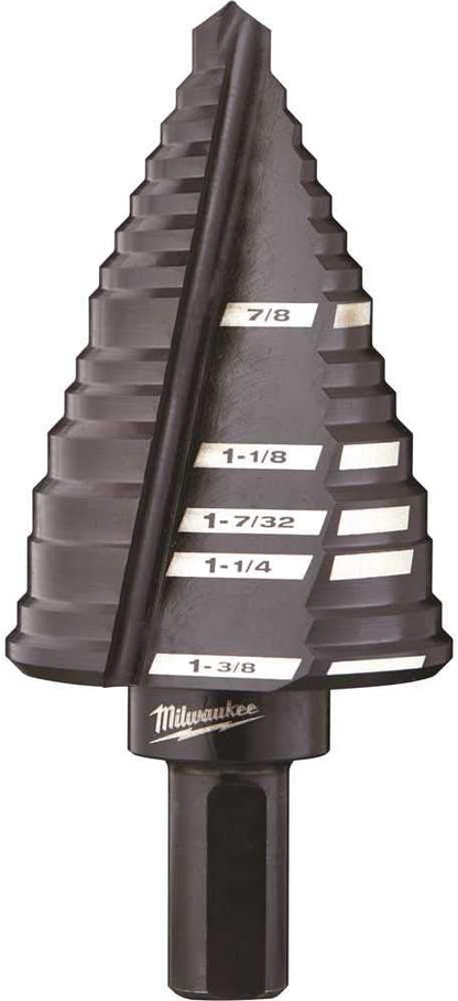 #12 Step Drill Bit, 7/8" - 1-3/8"