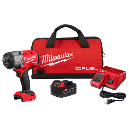 Milwaukee M18 FUEL™ 1/2" High Torque Impact Wrench w/ Friction Ring Kit (2967-21B)