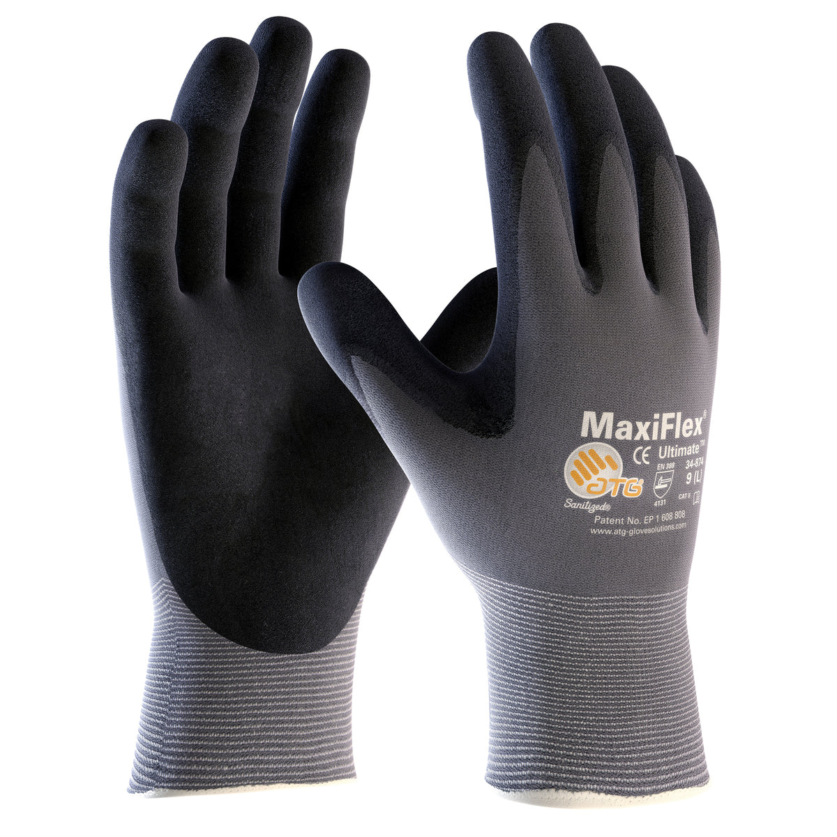 X-LARGE G-TEK NITRILE COATED GLOVE