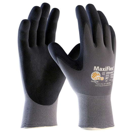 X-LARGE G-TEK NITRILE COATED GLOVE