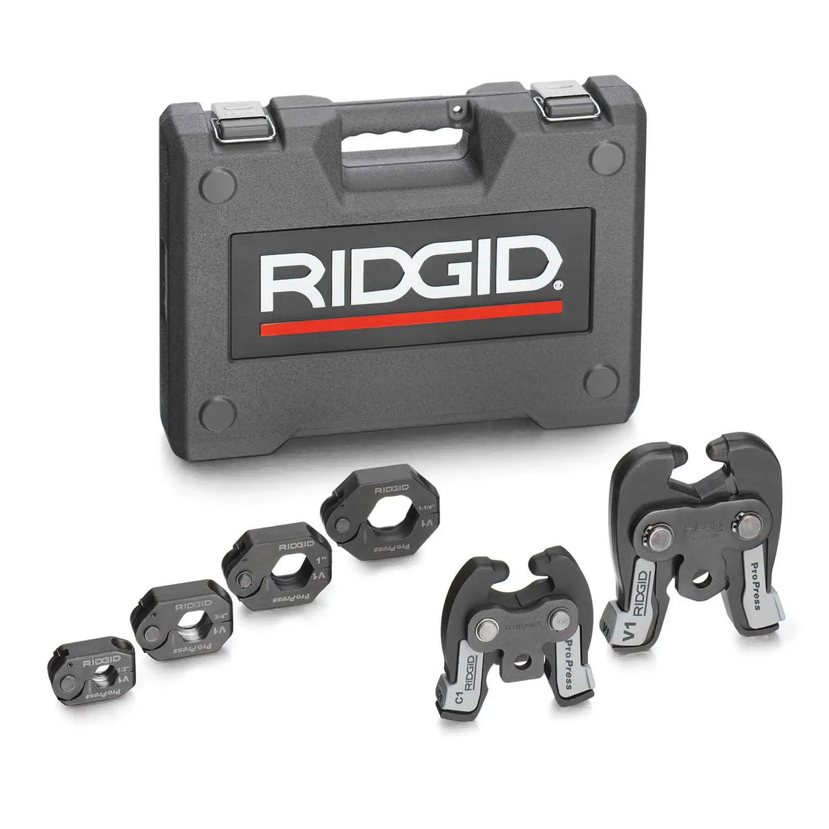 RIDGID V1/C1 ProPress Ring Combo Kit, 1/2" - 1-1/4" (28048)